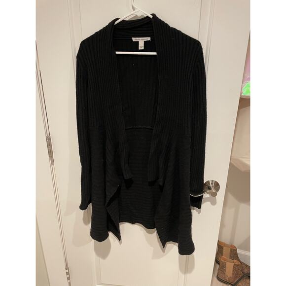 Autumn Cashmere black cardigan size small - Picture 2 of 6